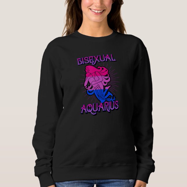 Camiseta Símbolo Bissexual Zodítico Birthday Horoscope L (Frente)
