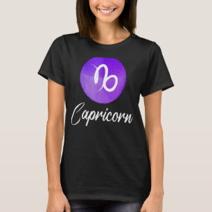 Camiseta Símbolo Capricorn Zodiac