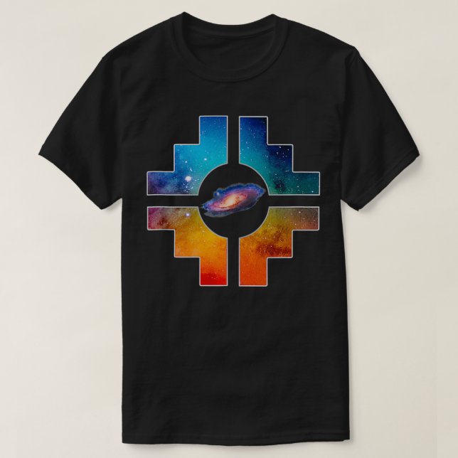 Camiseta Símbolo Chakana Inca Galay (Frente do Design)