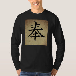 Camiseta Símbolo Chinês - BELIEVE Imagem Longa Capa Masculi