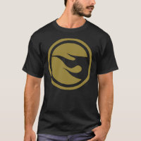 Símbolo Clássico T-Shi da Caça do Tesouro Dourado 