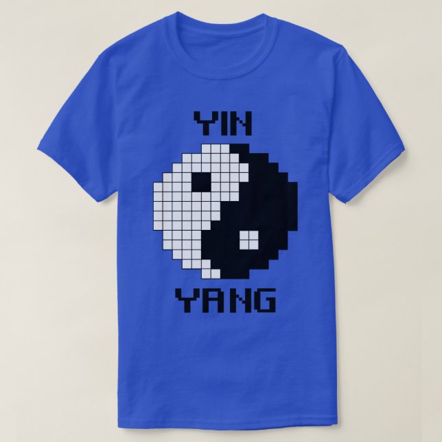 Camiseta Símbolo Clássico Yin Yang (Frente do Design)