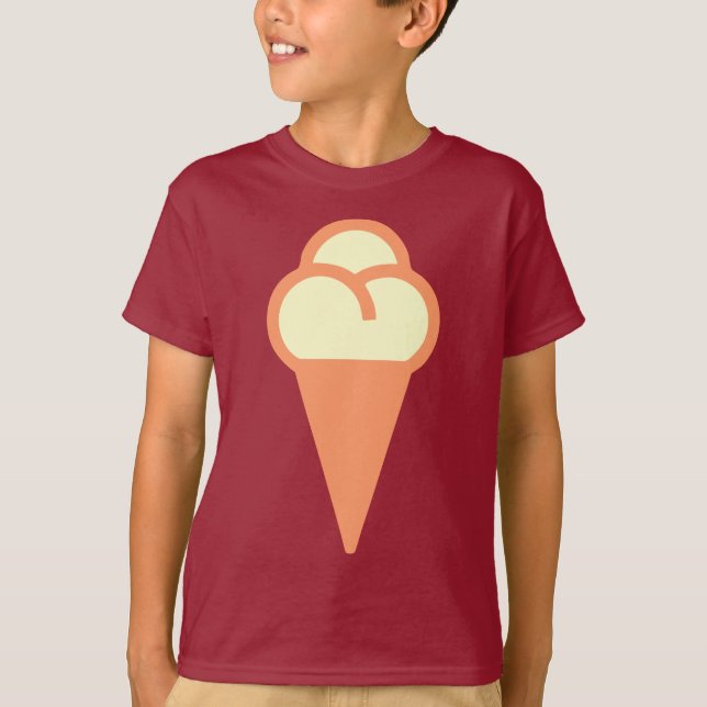 Camiseta Símbolo Cone Icecream (Frente)