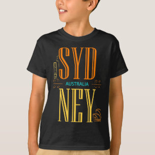 Camiseta Símbolo da Cidade de Sydney Austrália