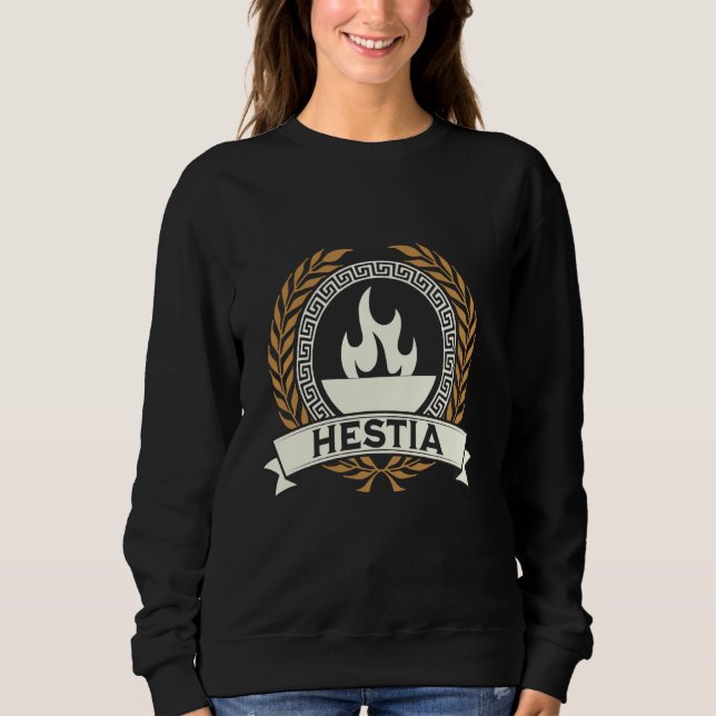 Camiseta Símbolo da Deusa Grega Antiga Hestia (Frente)