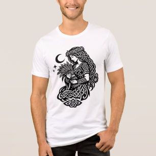 Camiseta Símbolo da Donzela de Virgem — Tatuagem do Zodíaco