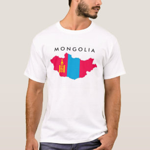 Camiseta símbolo da forma do mapa da bandeira de país de
