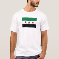 Símbolo da nova bandeira da revolução do país Síri