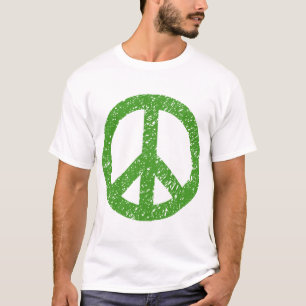 Camiseta Símbolo da Paz Rabiscado - Abacate