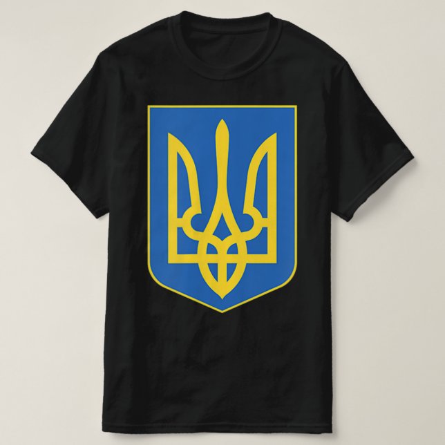 Camiseta Símbolo da Ucrânia (Frente do Design)