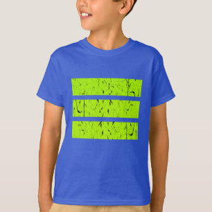 Camiseta Símbolo de 3 linhas legal Uniformidade e Harmoni