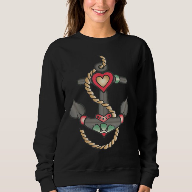 Camiseta Símbolo de Âncora de Entrega (Frente)