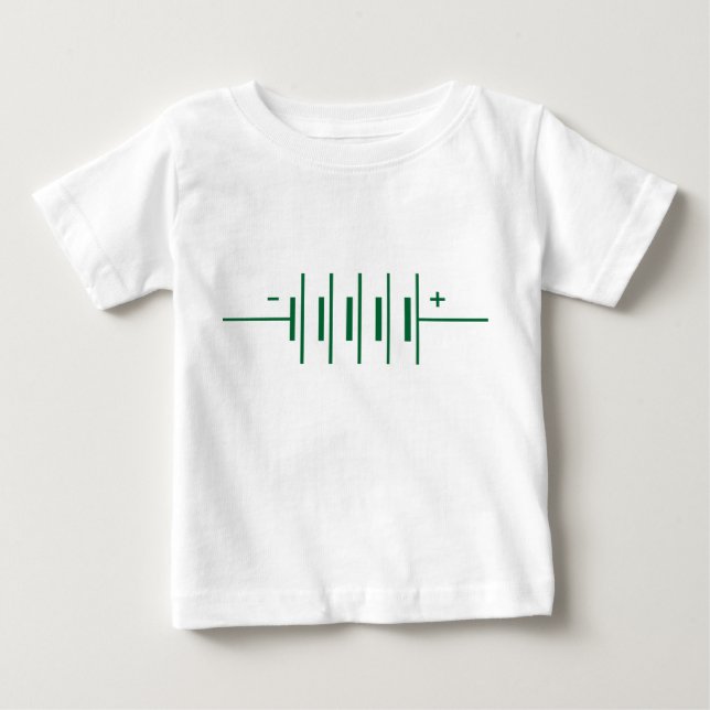 Camiseta Símbolo de Baterias (Frente)