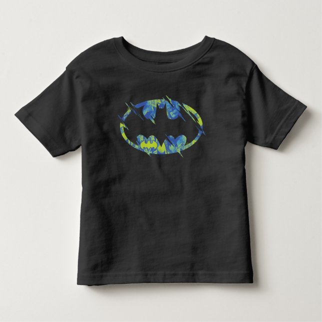 Camiseta Símbolo de Batman de Ligação Elétrica (Frente)