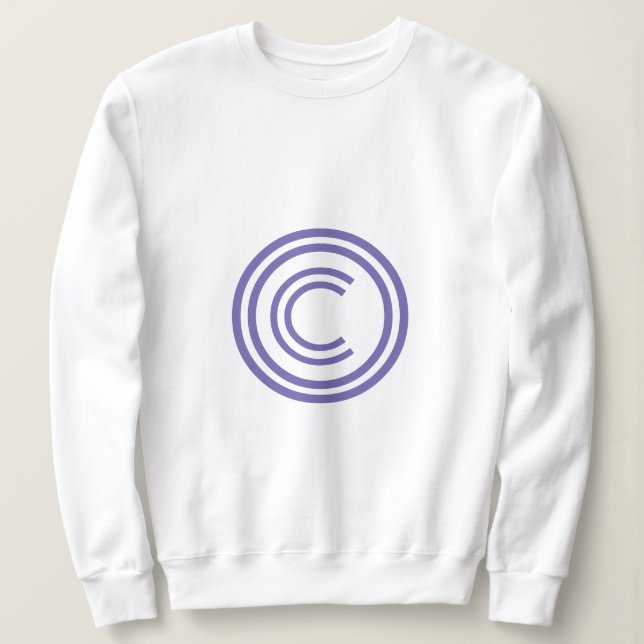 Camiseta Símbolo de copyright (Frente do Design)