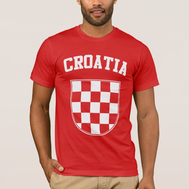 Camiseta Símbolo de Croatia (Frente)