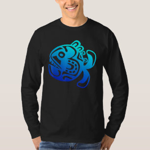 Camiseta Símbolo de cultura de peixes Haka Kia Ora Dance No