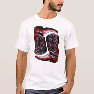 Camiseta Símbolo de Equilíbrio Yin e Yang do País Boots 