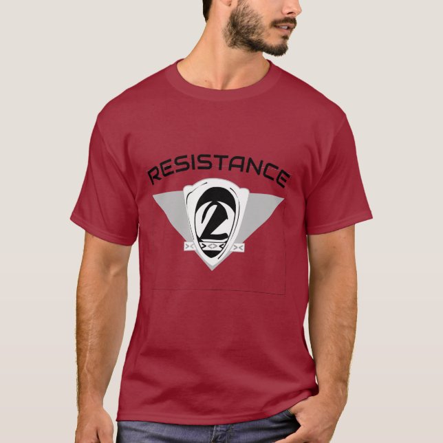 Camiseta Símbolo de Espaço de Alienígena Número 2 (Frente)