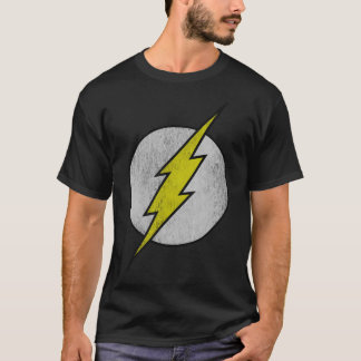 Camiseta Símbolo de flash em relevo