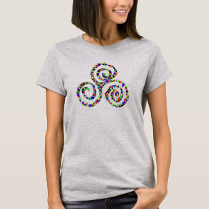 Camiseta Símbolo de Força Triskele Celta