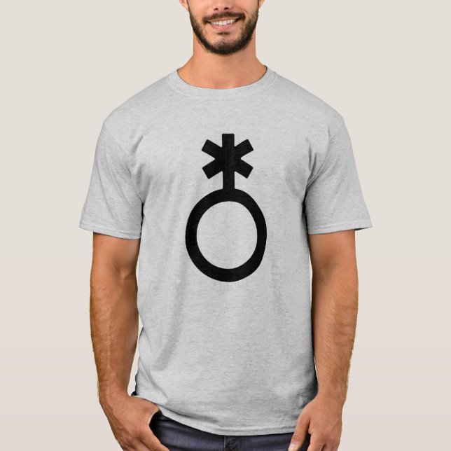 Camiseta Símbolo de Gênero Não Binário (Frente)