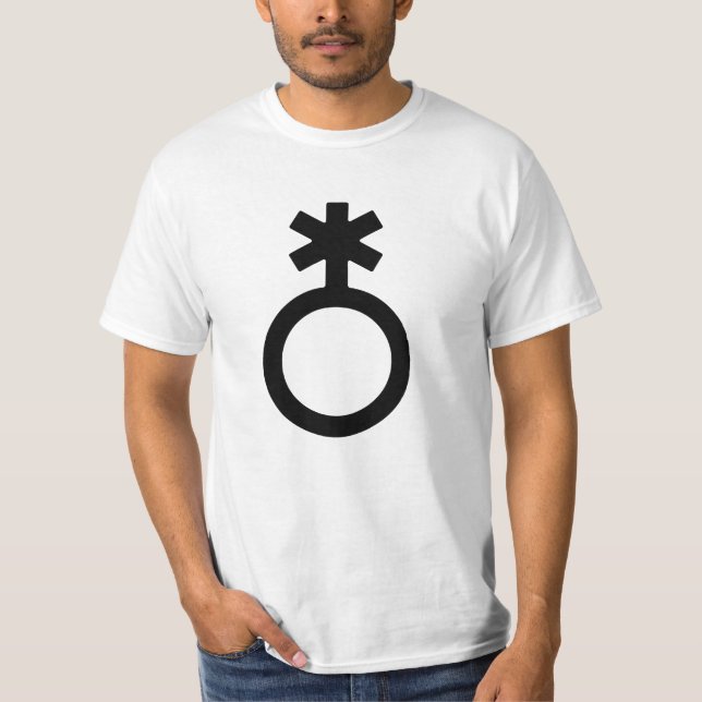 Camiseta Símbolo de Gênero Não Binário (Frente)