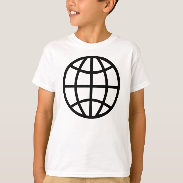 Camiseta Símbolo de Globo (Frente)