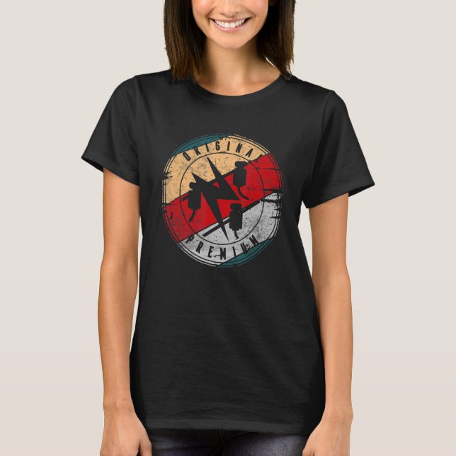 Camiseta Símbolo de Guilda de Eletrônicos Eletrônicos Craf (Frente)