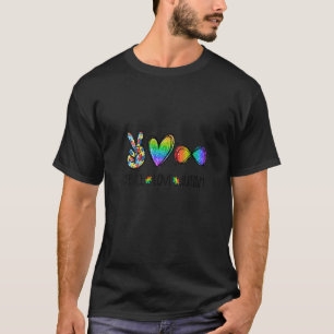 Camiseta Símbolo de Infinito Cute Paz Amor Feminino Conscie