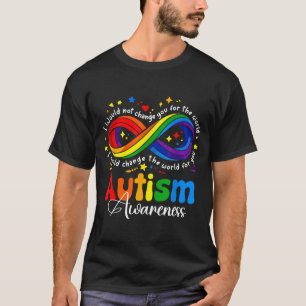 Camiseta Símbolo de infinito de conscientização do autismo