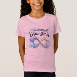 Camiseta Símbolo de Infinito Neurodivergente Orgulho ADHD A