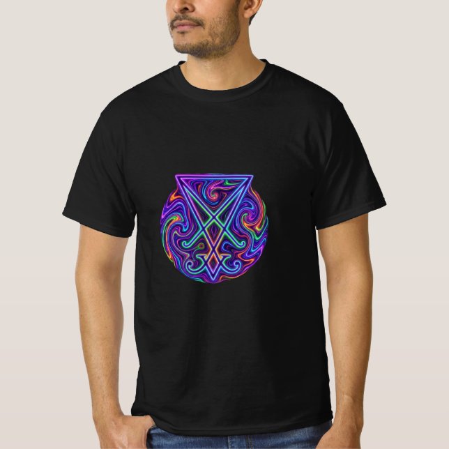 Camiseta Símbolo de Lúcifer (Frente)