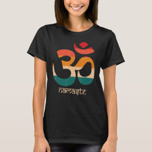 Camiseta Símbolo de Meditação Om Namaste Hindu Lotus Budism