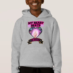 Camiseta Símbolo de música de encaixe do sinalizador do KPo