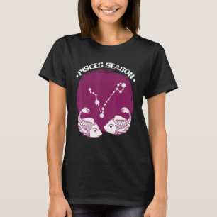 Camiseta Símbolo de Nascimento da Constelação de Astrologia