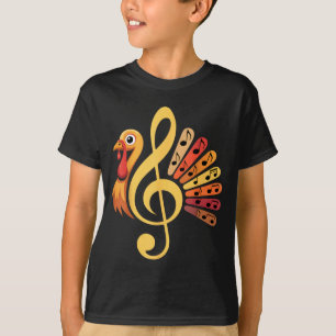 Camiseta Símbolo de Nota Musical Professor de Peru Fall Tha