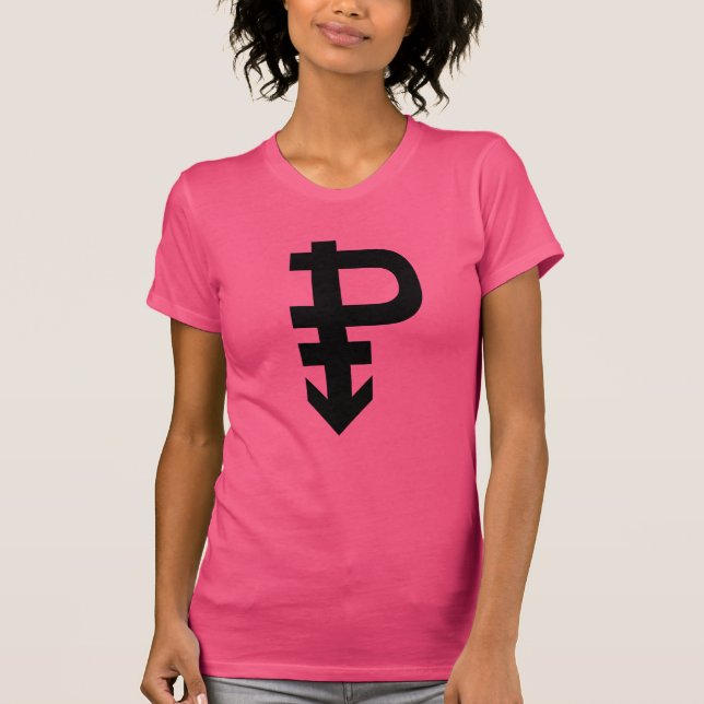 Camiseta Símbolo de Orgulho Pansexual (Frente)
