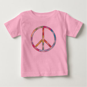 Camiseta Símbolo de Paz Colorido
