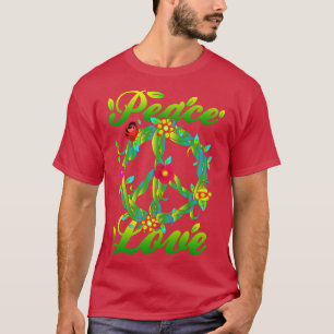 Camiseta Símbolo de Paz de Hippie
