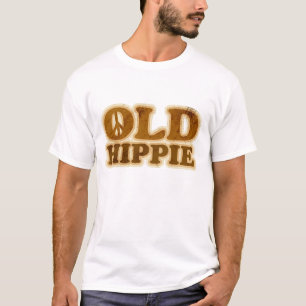 Camiseta Símbolo de Paz de Hippie Antigo