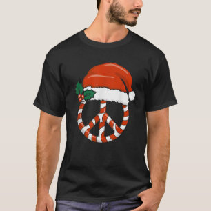 Camiseta Símbolo de paz de Natal - Símbolo de canas de Sant
