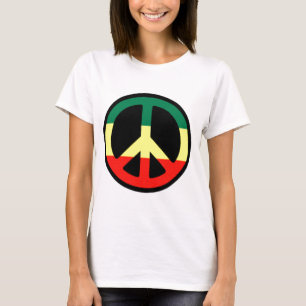 Camiseta Símbolo de paz de Rasta