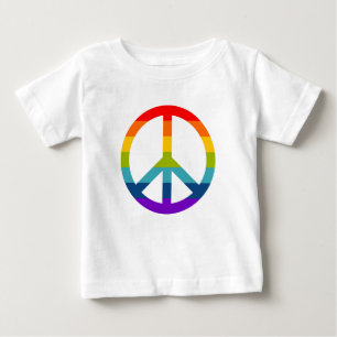 Camiseta Símbolo de Paz do Arco-Íris