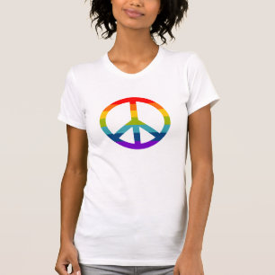 Camiseta Símbolo de Paz do Arco-Íris