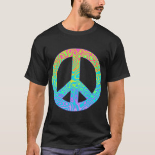 Camiseta Símbolo de Paz Gradiente