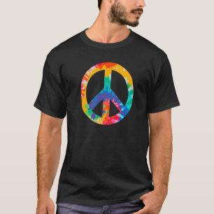 Camiseta Símbolo de Paz Retroativo dos anos 60 e 70 Símbolo
