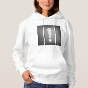 Camiseta Símbolo de Ponto de Exclamação Grunge Industrial