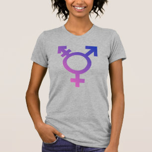Camiseta Símbolo de Prioridade Trans