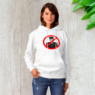Camiseta Símbolo de Proibido Motorista Engraçado Aviso